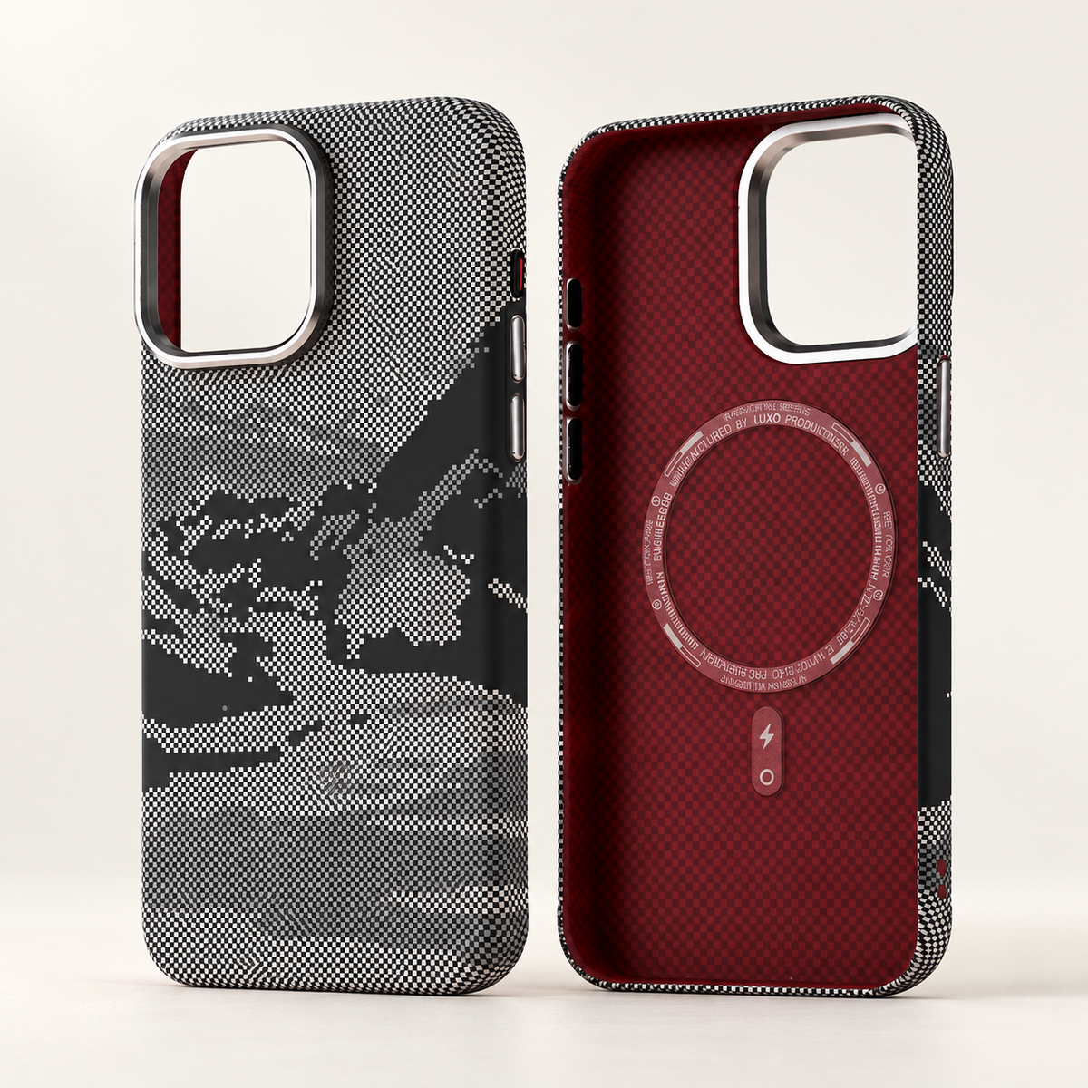 RAYFER Alpine MagSafe Case — Inside and outside