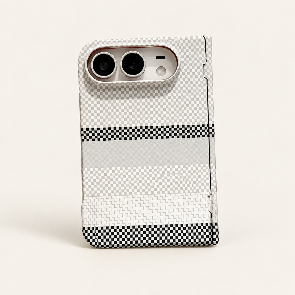 RAYFER Duo iPhone Case – white
