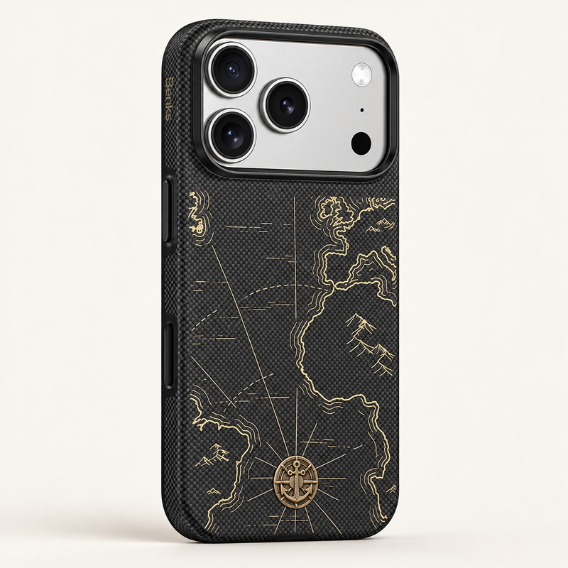 RAYFER Wave case in black and gold